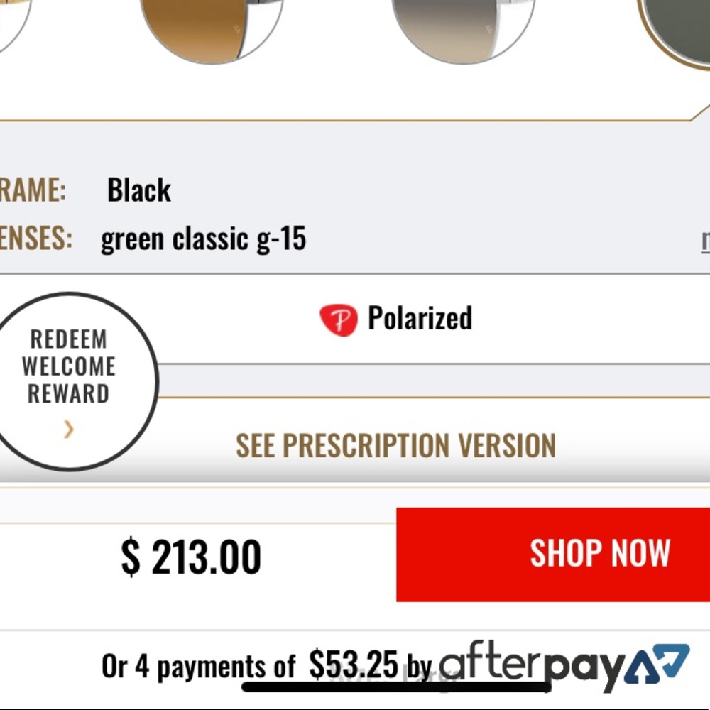 RayBan “Colonel” - Picture 4 of 4